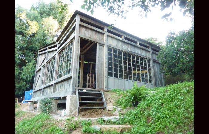 Film Renoir de Gilles BOURDOS, 2012. Chef constructeur : Pascal GRAS, menuisier traceur : Emmanuel de MONTALIVET.